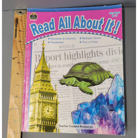 Read All About It Susan Fineman Workbook Grades 6-7 Teacher Created Resources - Picture 12 of 16